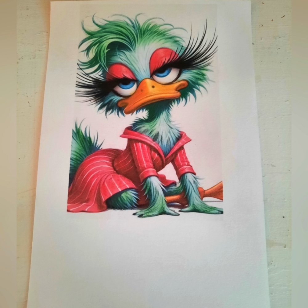 3 For 30$ - Hand Drawing Art - 5 X 7 With Enveloppe - Handmade Card